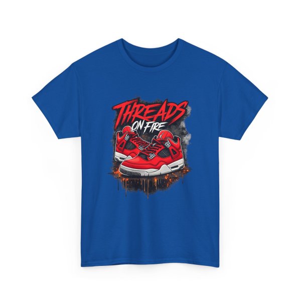 Threads on Fire Sneaker Graphic Tee