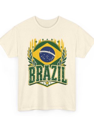 Brazil Heritage Crest Graphic Tee