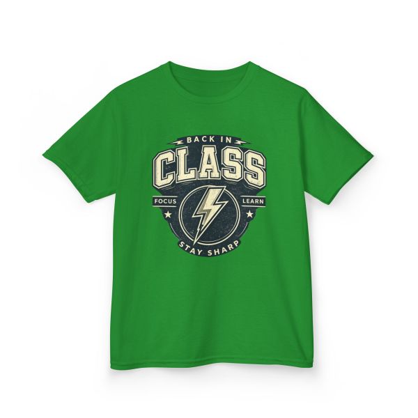 Back in Class Lightning Bolt Kids Graphic Tee