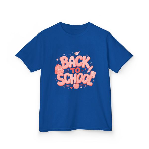 Colorful Back to School Kids Graphic Tee