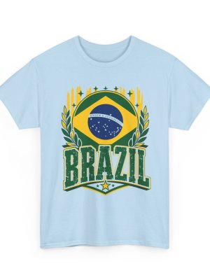 Brazil Heritage Crest Graphic Tee