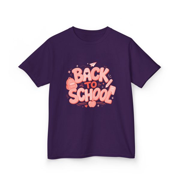 Colorful Back to School Kids Graphic Tee