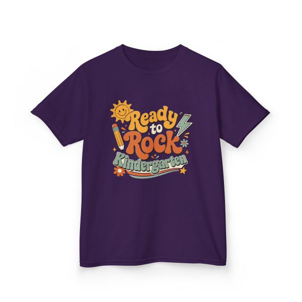 Ready to Rock Kindergarten Kids Graphic Tee