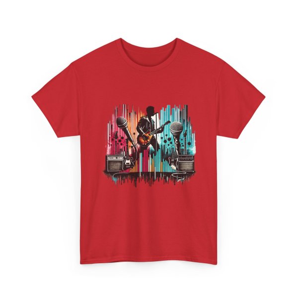 Electric Guitar Music Vibes Graphic Tee