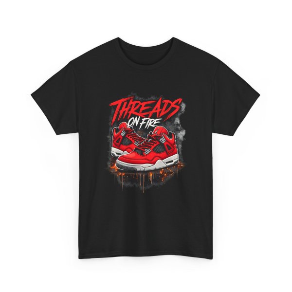 Threads on Fire Sneaker Graphic Tee
