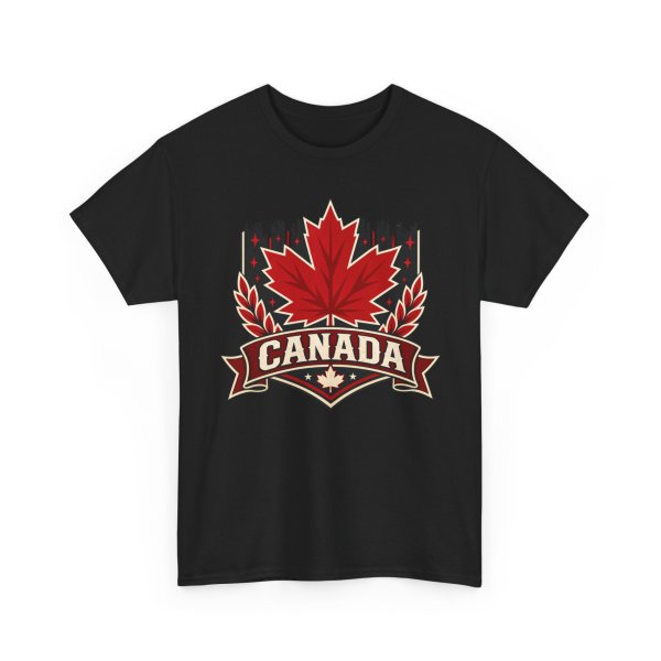 Canada Heritage Crest Graphic Tee - Black