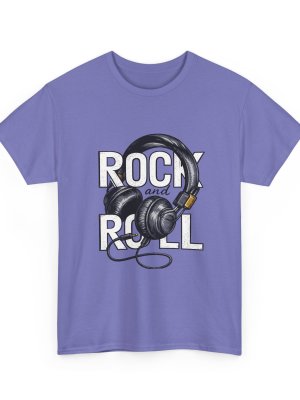 Rock & Roll Headphones Graphic Tee