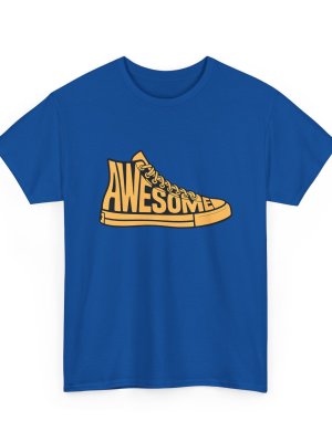 Stay Awesome Sneaker Graphic Tee