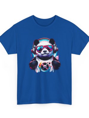 DJ Panda Music Lover Graphic Tee