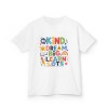 Be Kind Dream Big Learn Lots Kids Graphic Tee