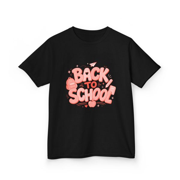 Colorful Back to School Kids Graphic Tee