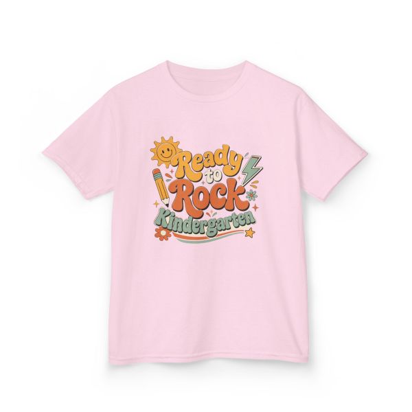 Ready to Rock Kindergarten Kids Graphic Tee
