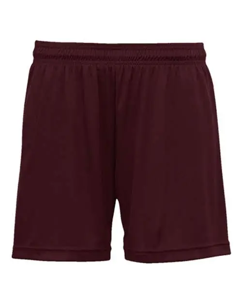 Women's Performance Shorts - Maroon Women's Performance Shorts - Maroon