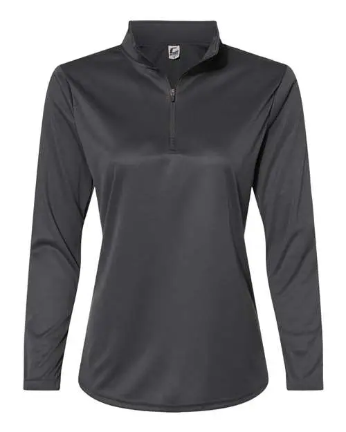 Women's Quarter-Zip Pullover - Graphite Women's Quarter-Zip Pullover - Graphite