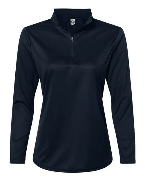 Women's Quarter-Zip Pullover - Navy Women's Quarter-Zip Pullover - Navy