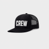 CREW Unisex Mesh Trucker Hat – Adjustable Snapback Crew Cap