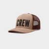 CREW Unisex Mesh Trucker Hat – Adjustable Snapback Crew Cap